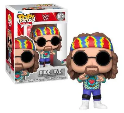 Immagine prodotto di WWE - Dude Love 109 - Funko Pop! - Figura in vinile