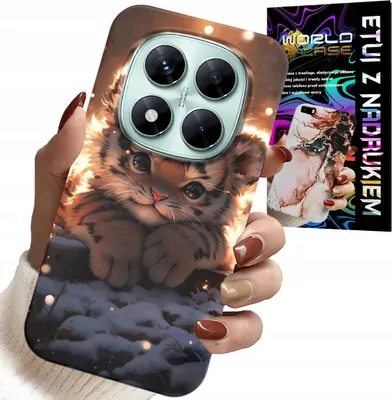 Image de Etui Do Xiaomi Note 15 Pro 4G - Z Nadrukiem Słodki Tygrysek Obudowa Case