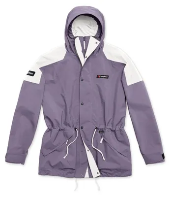Produktbild von Meru Mountain Jacket (Uni) - wasserdichte GORE-TEX-Jacke im Retro-Look - Berghaus, Farbe:Purple Planet/Stone (PUR/GRY), Größe:UK XL // DE 55