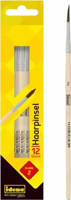 Produktbild von Idena Haarpinsel Größe 2 FSC100%