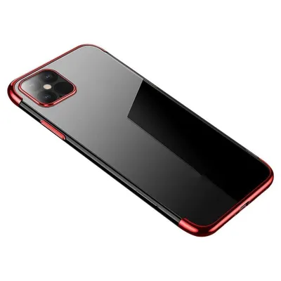 Produktbild von Ultradünne Clear Color Hülle für Samsung Galaxy S21 Plus 5G - Rot KP10820