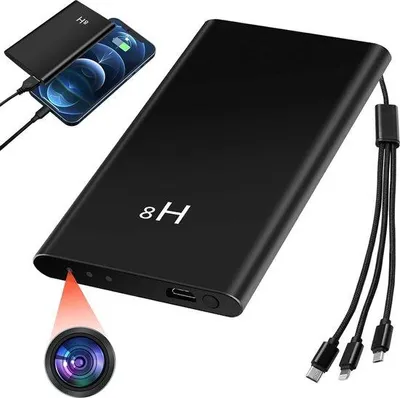 Produktbild von 1080p HD nachtzicht 3-in-1 Powerbank 5000mAh mit zwaartekrachtsensor