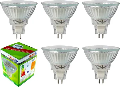 Produktbild von 5er Set MR16030 LED Leuchtmittel dimmbar 12 Volt 3000K warmweiß