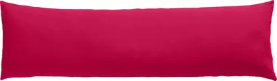 Produktbild von Erwin Müller Seitenschläferkissenbezug Nürnberg" rubinrot 40x140 cm"