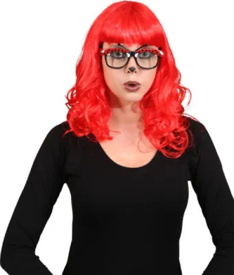 Produktbild von O47748-A rot-schwarz Marienkäfer Käfer Glückskäfer Brille Spass Fun Brille Marienkäferbrille