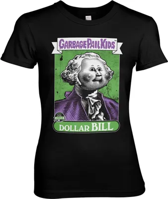 Produktbild von Dollar Bill Girly Tee - Large - Black