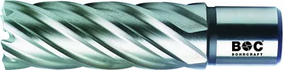 Produktbild von Bohrcraft Kernbohrer HSS-E kobalt mit Weldonschaft (3/4") - 19,0 x 55 mm Schnitttiefe in Bohrcraft-QuadroPack - (VPE: 1 Stk.)