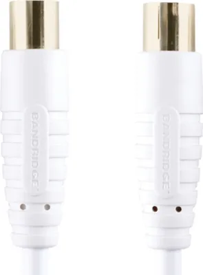 Produktbild von Bandridge BVL8803 Digital Coax Cable 3 m - Antennenkabel - weiß
