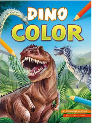 Image de Bloc de coloriage Dino