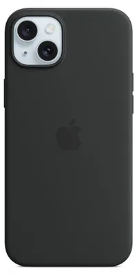 Immagine prodotto di Apple Custodia MagSafe in silicone per iPhone 15 Plus - Nero
