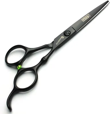 Produktbild von 5,5 Zoll schwarze Haarschneideschere Set für Friseure