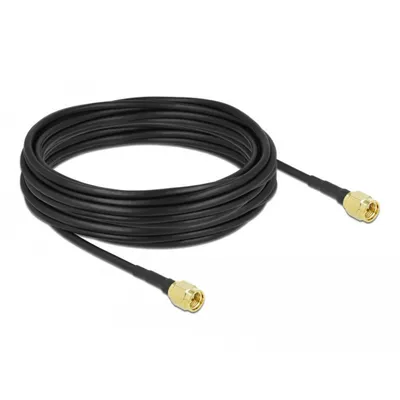 Produktbild von Delock Antennenkabel SMA Stecker zu SMA Stecker LMR/CFD100 10 m low loss