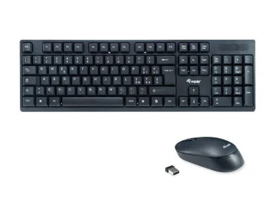 Immagine prodotto di Set di tastiera e mouse wireless Equip, layout IT