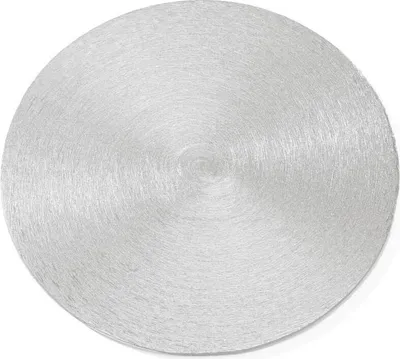 Produktbild von 3x Alu Kerzenteller Ø12cm Silber Dekoteller Kerzenuntersetzer Stumpenkerzen 2806