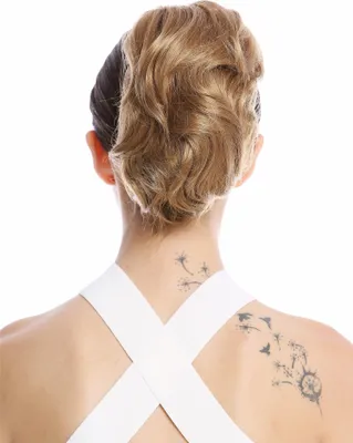 Produktbild von WIG ME UP Zopf Pferdeschwanz kurz voluminös wellig Honigblond 1028-V-15