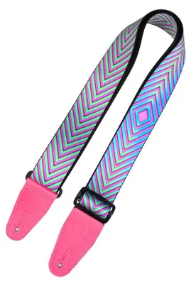 Produktbild von Levys Leathers MP2OI-004 2" Polyester-Gitarrengurt „Illusion“ Distortion