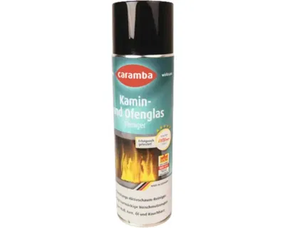 Produktbild von Caramba Power Kamin & Ofenglasreiniger, Entfernt Ruß-, Fett- und Harz auf Kamins