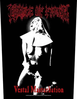 Obrázek produktu pro Cradle Of Filth Vestal Masturbation Nášivka 36 x 30 cm