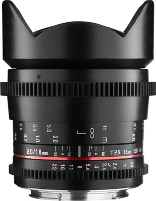Produktbild von Samyang MF 16mm T2.6 Video DSLR Canon EF
