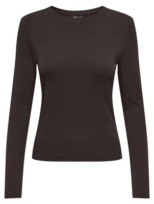 Produktbild von Only ONLRILEY O-NECK L/S TOP JRS NOOS Black Coffee S