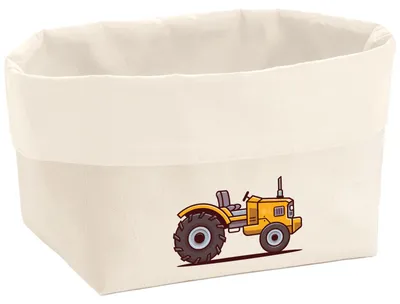 Produktbild von Huuraa Organizer Traktor Trecker 8 Liter Large Canvas Baumwolle Utensilo Geschenkidee
