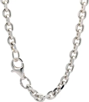 Produktbild von Ankerkette diamantiert Länge 50cm - Breite 3,7mm - 925 Silber