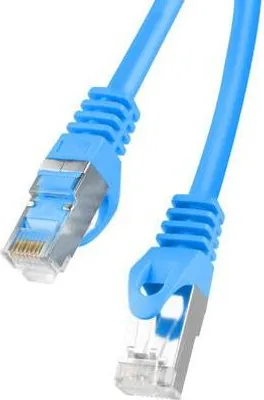 Produktbild von Lanberg PCF6-10CC-0025-B, 0,25 m, Cat6, F/UTP (FTP), RJ-45, RJ-45, Blau