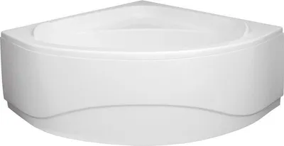 Produktbild von ECOLAM Badewanne Eckbadewanne Eckwanne Wanne Acryl Standard mit Sitz 140x140 Schürze Füße Silikon + Ablaufgarnitur GRATIS Komplett-Set