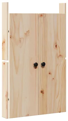 Image de Porte de cuisine vidaXL MEPPEL, aspect chêne brun, 50 x 9 x 82 cm