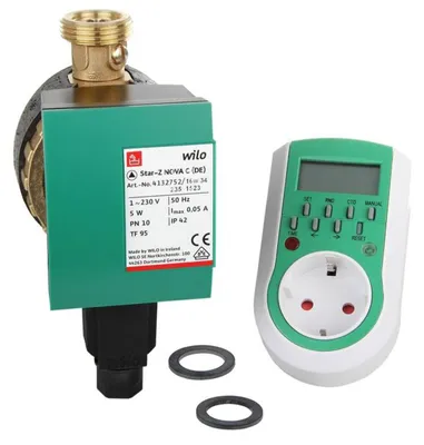 Produktbild von Wilo Trinkwarmwasser-Zirkulationspumpe Star-Z Nova C 4132752