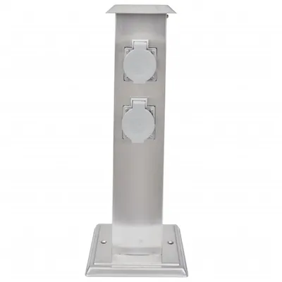 Immagine prodotto di vidaXL Torre di presa da giardino in acciaio inox