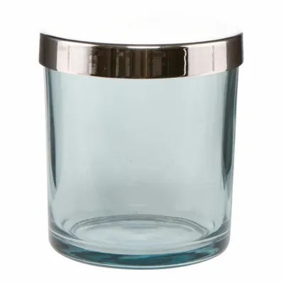 Immagine prodotto di Goebel Scandic Home Aurora Teelicht, Windlicht, Teelichthalter, Kerzenhalter, Glas, Grau, 8 cm, 23100581