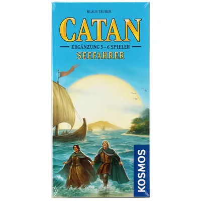 Zdjęcie produktu dla CATAN - Dodatek dla 5-6 graczy - Marynarze