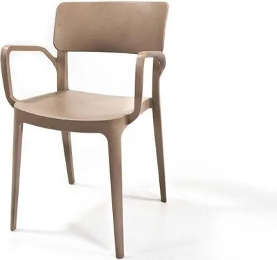 Image de Fauteuil empilable Wing, 4 pièces