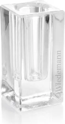 Produktbild von Glasleuchter für Spitzkerzen Ø 25 mm, eckige Form 80 mm Höhe