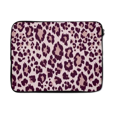 Obrázek produktu pro Pouzdro na notebook 17 palců Vzory - Panther - Pink Brašna na notebook