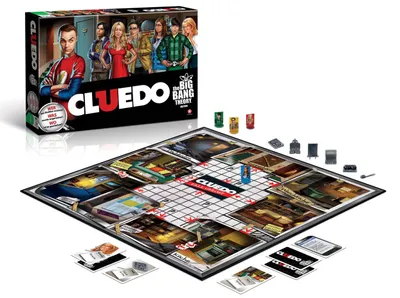Produktbild von Cluedo The Big Bang Theory Brettspiel Gesellschaftsspiel