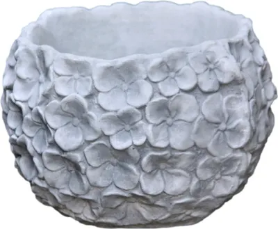 Immagine prodotto di Bellissima fioriera per il giardino, la terrazza o il giardino antistante in pietra fusa, resistente alle intemperie e nuova 18 cm H, PO-1909