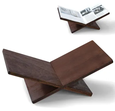 Image de Solidchoice - Étagère en bois robuste pour présentoirs de bureau et lecture