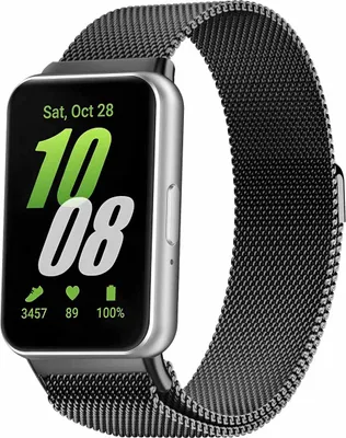Productafbeelding van imoshion Milanees magnetisch bandje voor de Samsung Galaxy Fit 3 - Zwart