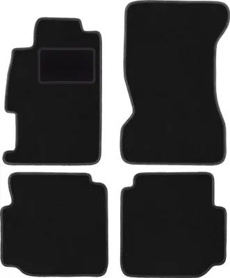 Produktbild von Schwarze Veloursmatten für: Rover 600/ 618 / 620 / 623 Limousine (1993-1999)