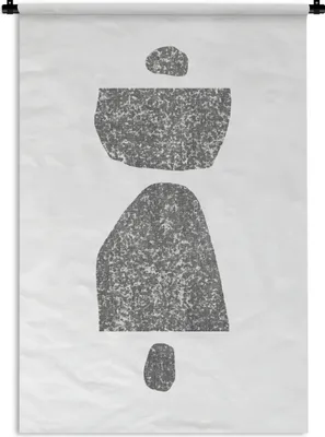 Produktbild von MuchoWow® Wandteppich Wandbehang Minimalismus - Abstrakt - Design 120x180 cm Tapisserie Dekoration Wandtuch - Schlafzimmer - Dekorationen für das Haus