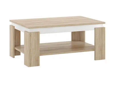 Produktbild von Kondela Piani Couchtisch – Sonoma-Eiche / Weiß