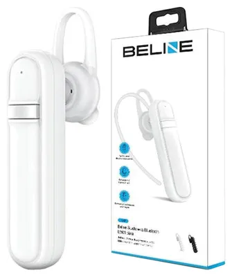 Imagen del producto de Auriculares Bluetooth Beline Lm01, color blanco