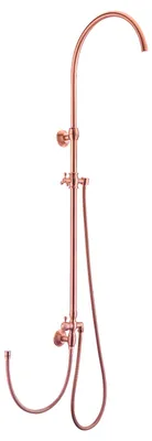 Produktbild von Duschsystem Aufputz Retro Kupfer Nostalgie Rote Bronze Regendusche