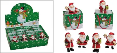 Produktbild von 24 Stück Nikolaus Figur in Tüte  im Display