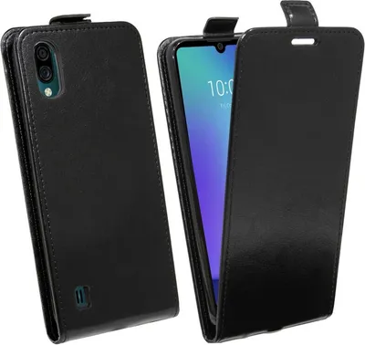 Obrázek produktu pro Flipové pouzdro ZTE BLADE A5 2020 Pouzdro na mobilní telefon Vertikální skládací ochranný kryt Flip Cover Black