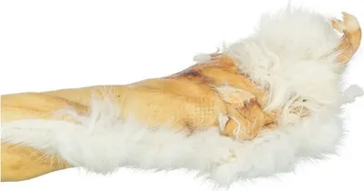 Obrázek produktu pro Trixie Kaninchenhautrolle mit Fell, 45-50 cm, 85 g