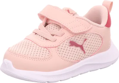 Produktbild von Puma Kinder-Mädchen-Sneaker-Slipper-Klettschuh Puma Fun Racer 2 AC+ Inf Rosa-Weiß, Farbe:rot, EU Größe:22
