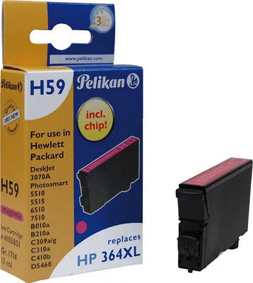 Produktbild von Pelikan 4105851, Magenta, Tinte auf Pigmentbasis, 1 Stück(e)